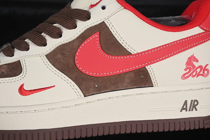All categories Nk Air Force 1 Air Force series Nk Air Force 1 Low Air Force low top Nike Air Force 1'07 Low Year of the Horse brown Air Force 1 low top casual sneakers XD0028-003